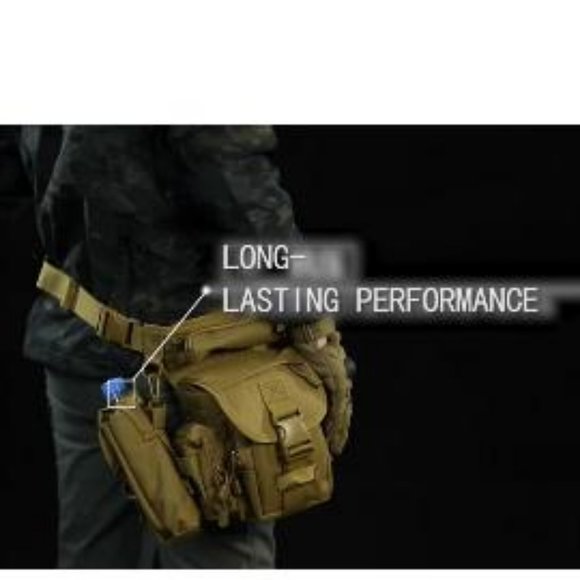 FLAPI Brown Waterproof Tactical Pouch Bag - Picture 4 of 4